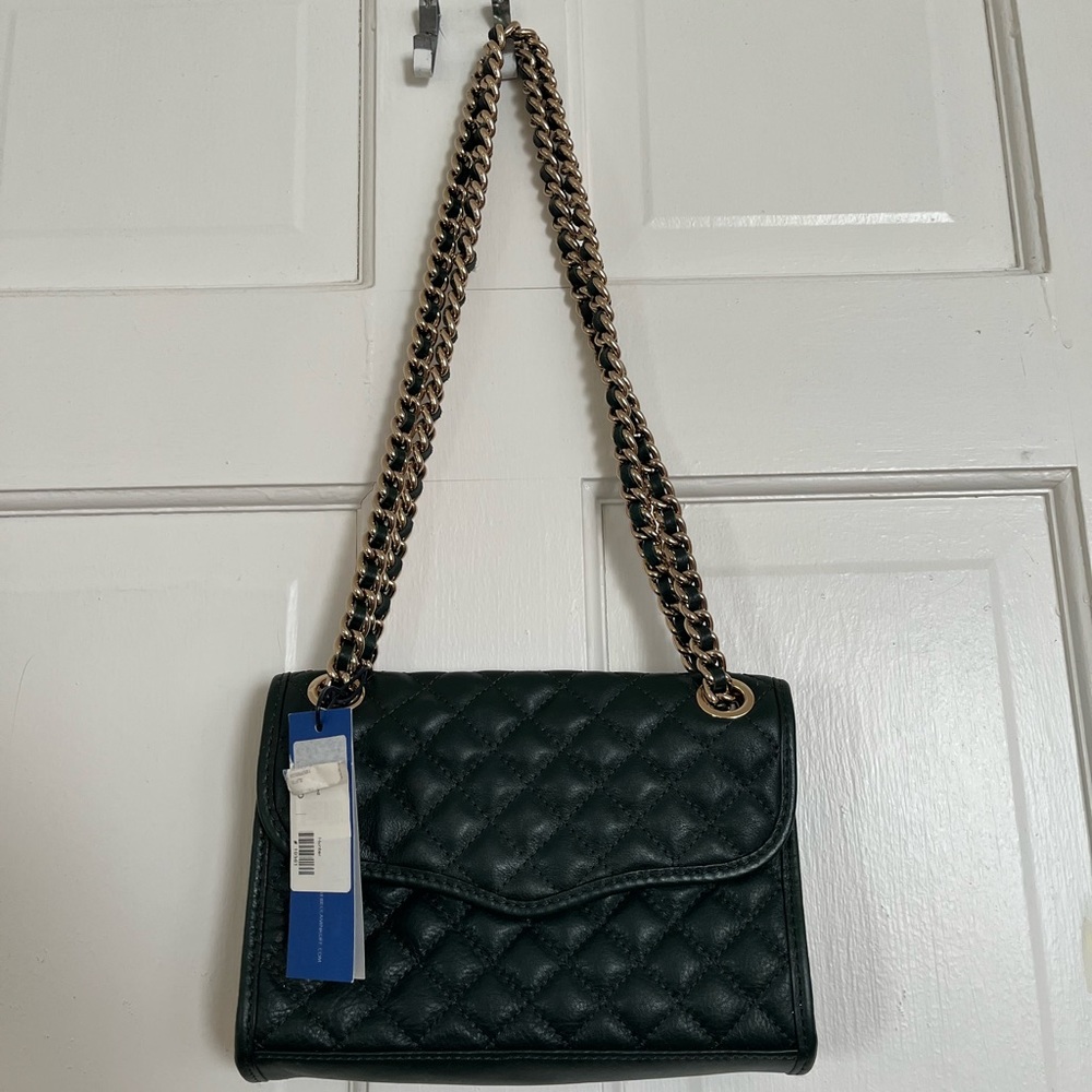 Rebecca Minkoff Green Mini Affair Quilted NWT